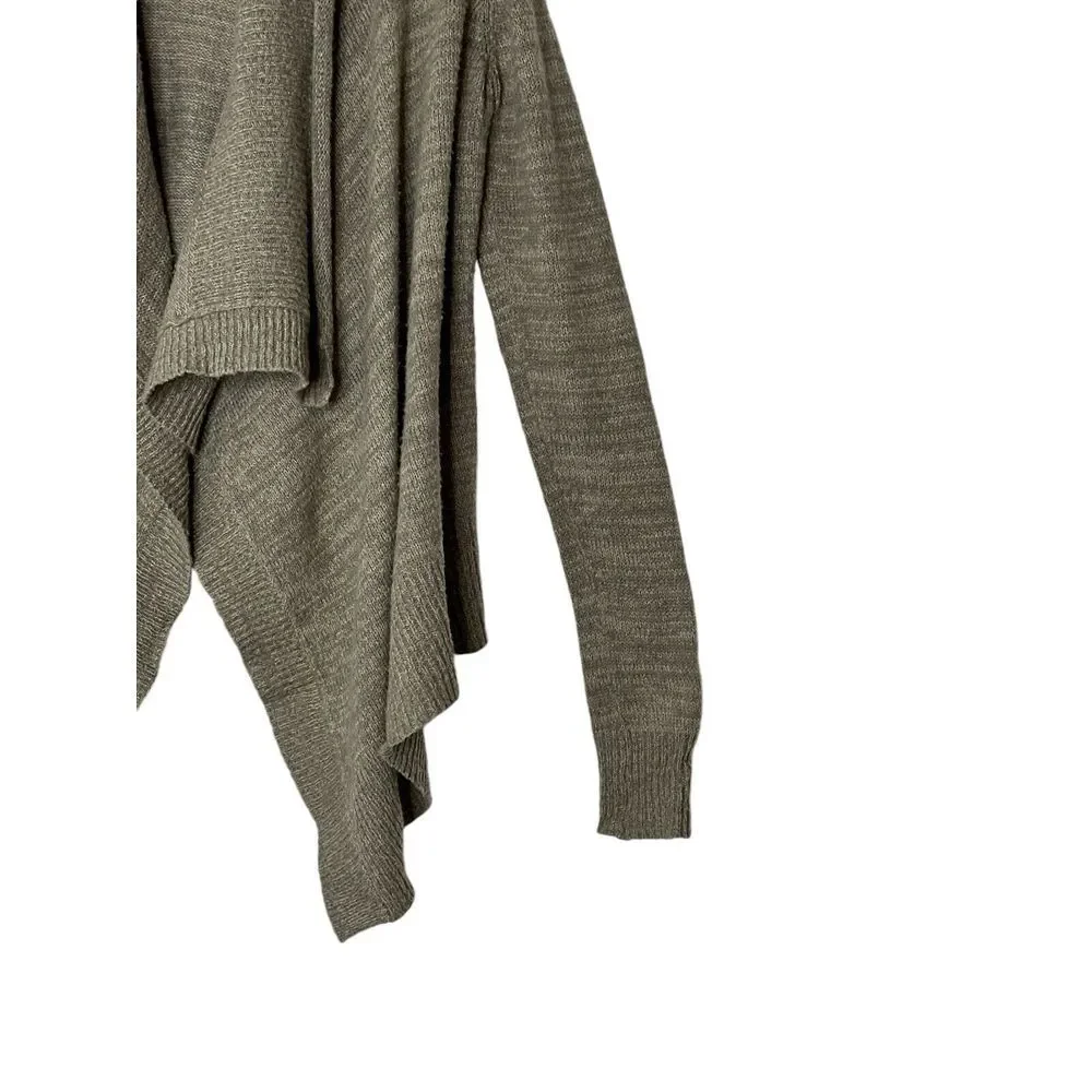 Abercrombie & Fitch Cardigan Womens XS/S Waterfall Wool Blend Boho Cozy Outdoor‎